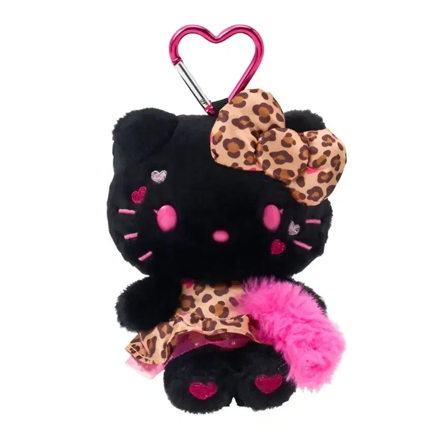 [BUNJANG] Sanrio Gyaru Mori Max Series Mascot Keyring - Black Kitty / 산리오 갸루 모리 맥스 시리즈 마스코트 키링 블랙 키티