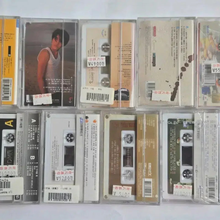 [BUNJANG] Sealed Cassette Tape Bundle Set / (미개봉) 가요 미개봉 카세트테이프