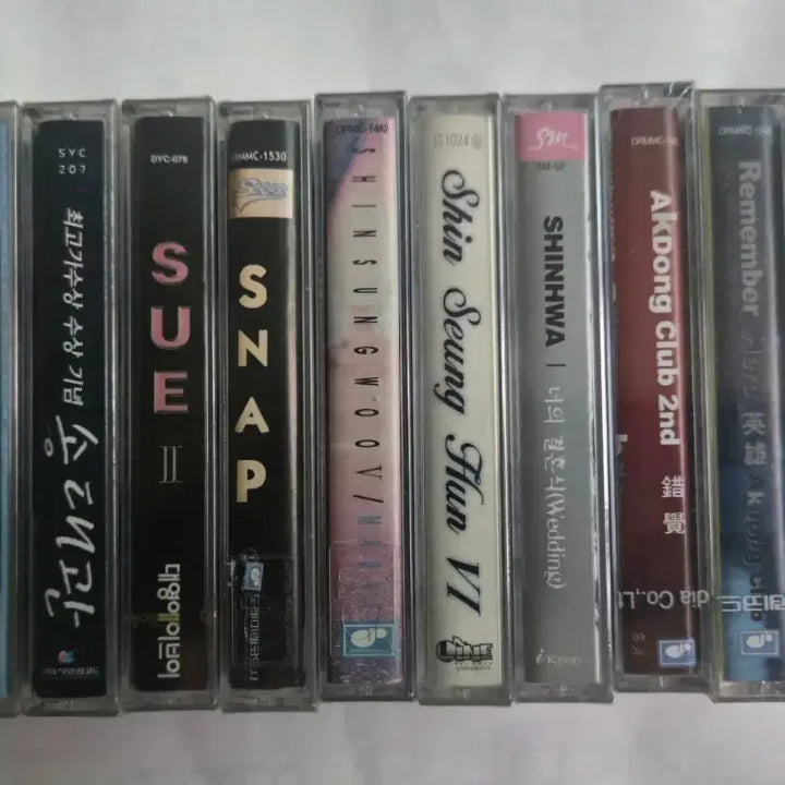 [BUNJANG] Various K-Pop Sealed Cassette Tape Bundle / (미개봉) 가요 미개봉 카세트테이프
