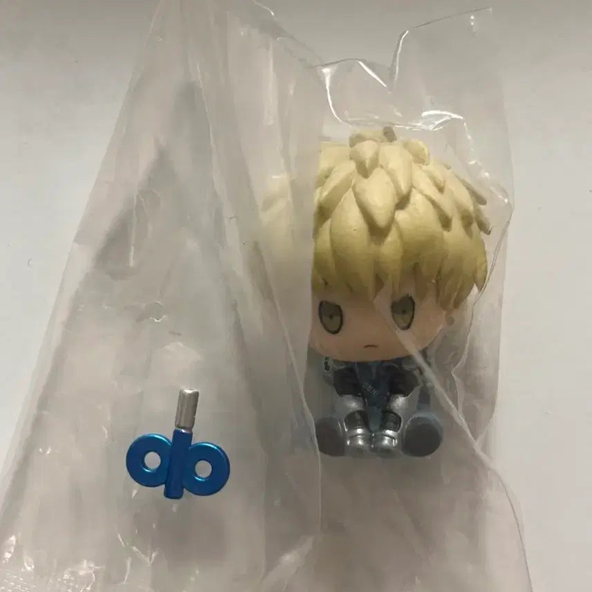 [BUNJANG] One-Punch Man Wind-Up Mascot Figure Vol. 1 Genos / 원펀맨 태엽감기 마스코트 피규어 1탄 제노스