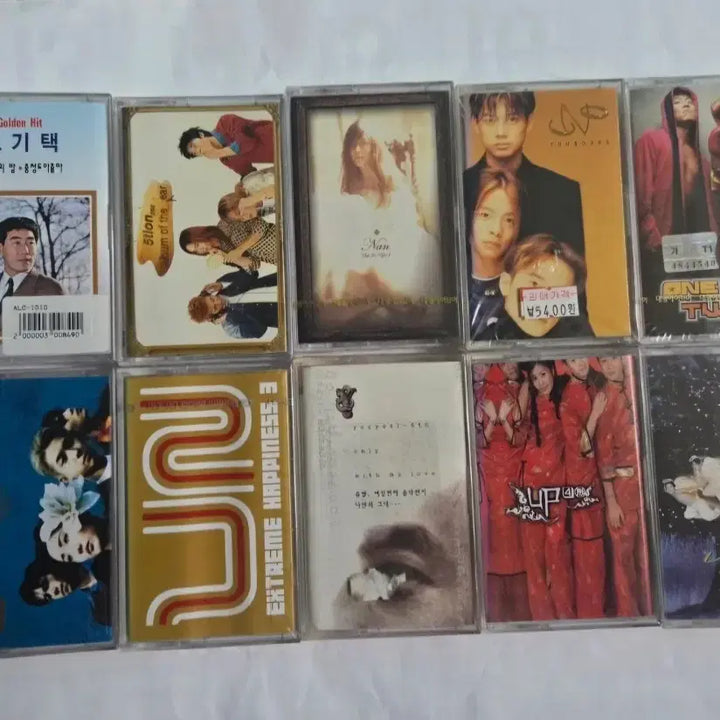 [BUNJANG] Sealed K-Pop Cassette Tape Bundle Set / (미개봉) 가요 미개봉 카세트테이프