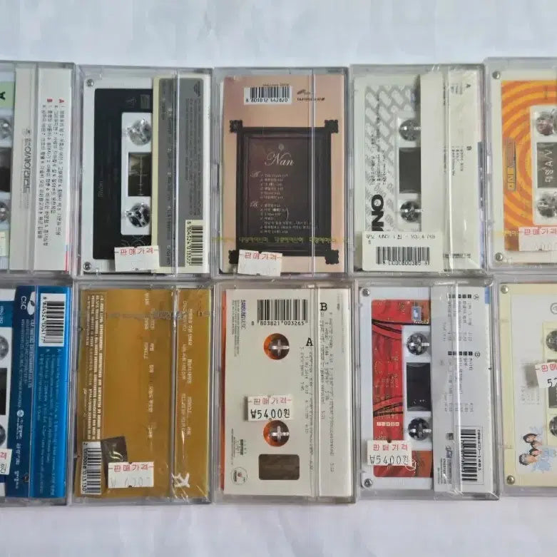 [BUNJANG] Sealed K-Pop Cassette Tape Bundle Set / (미개봉) 가요 미개봉 카세트테이프