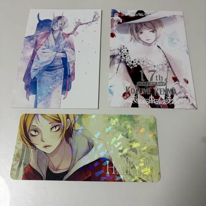 [BUNJANG] Haikyuu!! Kenma 17th Anniversary Pop-up Goods Postcard Bookmark / 하이큐 켄마 17주년 팝업 굿즈 엽서 책갈피