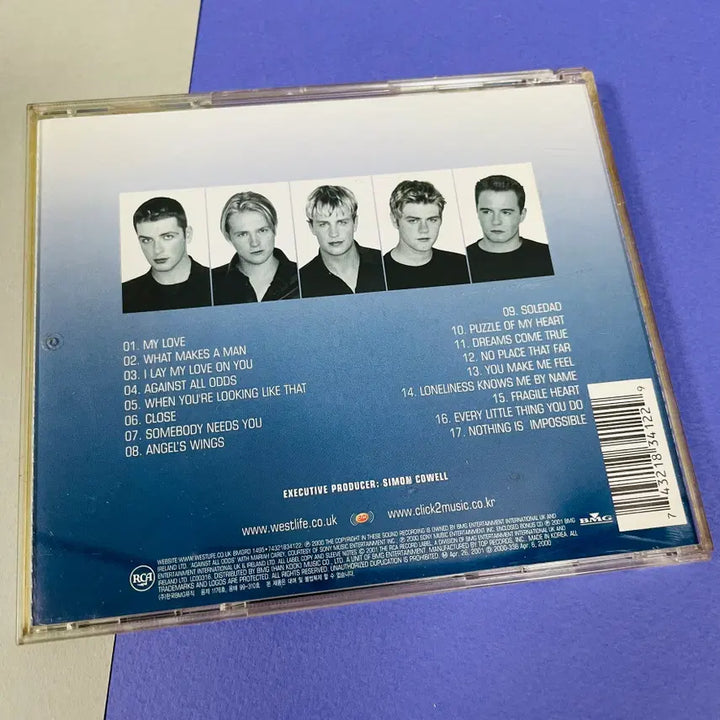 [BUNJANG] Westlife - Coast to Coast (2nd Full Album) / [중고음반/CD] 웨스트라이프 Westlife 2집 - Coast to Coast