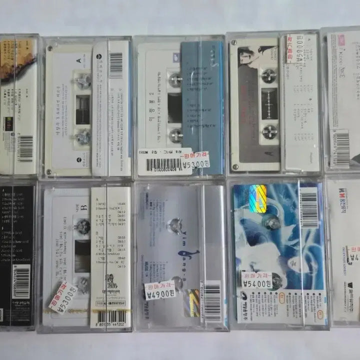 [BUNJANG] K-Pop Cassette Tape Bundle Set (Sealed) / (미개봉) 가요 미개봉 카세트테이프