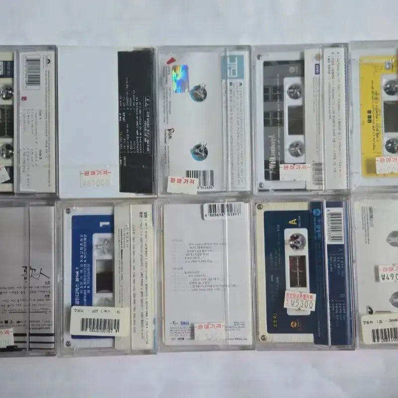 [BUNJANG] K-Pop Unsealed Cassette Tape Bundle Set / (미개봉) 가요 미개봉 카세트테이프