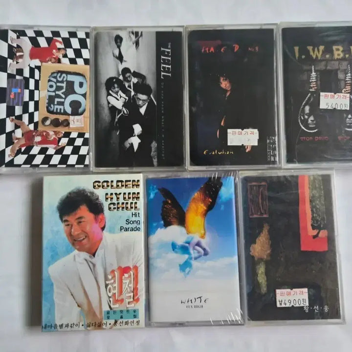 [BUNJANG] K-Pop Cassette Tape Bundle Set (Sealed) / (미개봉) 가요 미개봉 카세트테이프