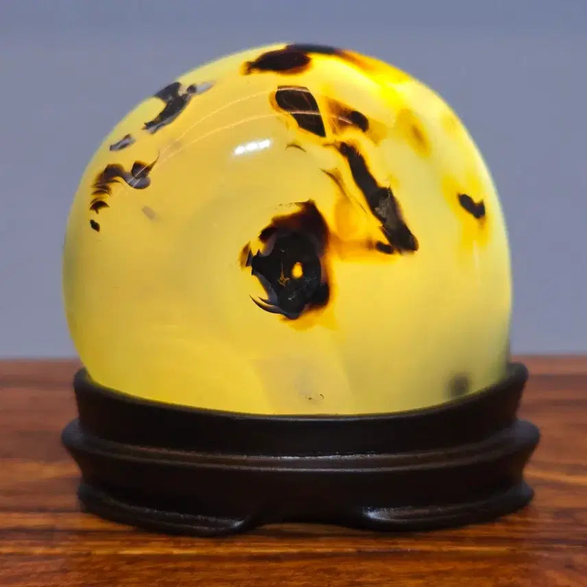 [BUNJANG] Unique Taoist Motif Agate Stone Mineral &