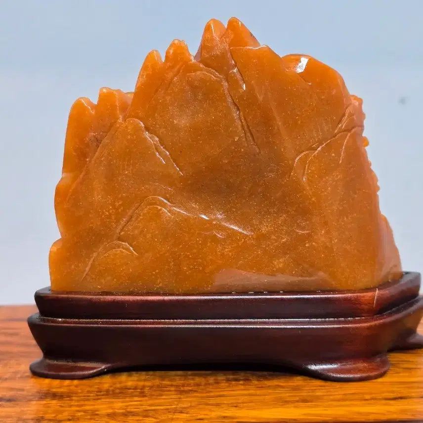 [BUNJANG] Jade Carving Mineral Stone / 26081404 좋은 기운을 주고 조각이 섬세한 옥조각 광물 수석 팝니다