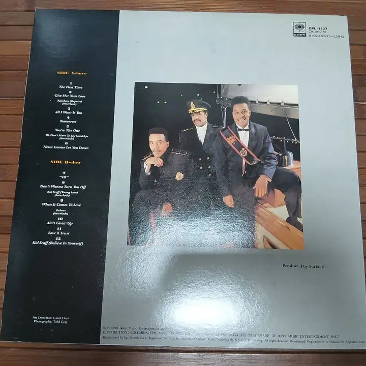 [BUNJANG] Deep Surface 3 Deep Album LP Record / 써피스 Deep Surface 앨범 lp 레코드