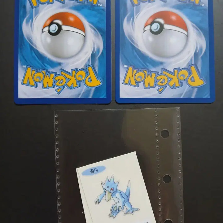 [BUNJANG] Pokemon Golduck 30th Anniversary Sticker 3-Piece Bundle Set / 포켓몬 카드 고라파덕 골덕 30주년 띠부씰 3장 세트 일괄