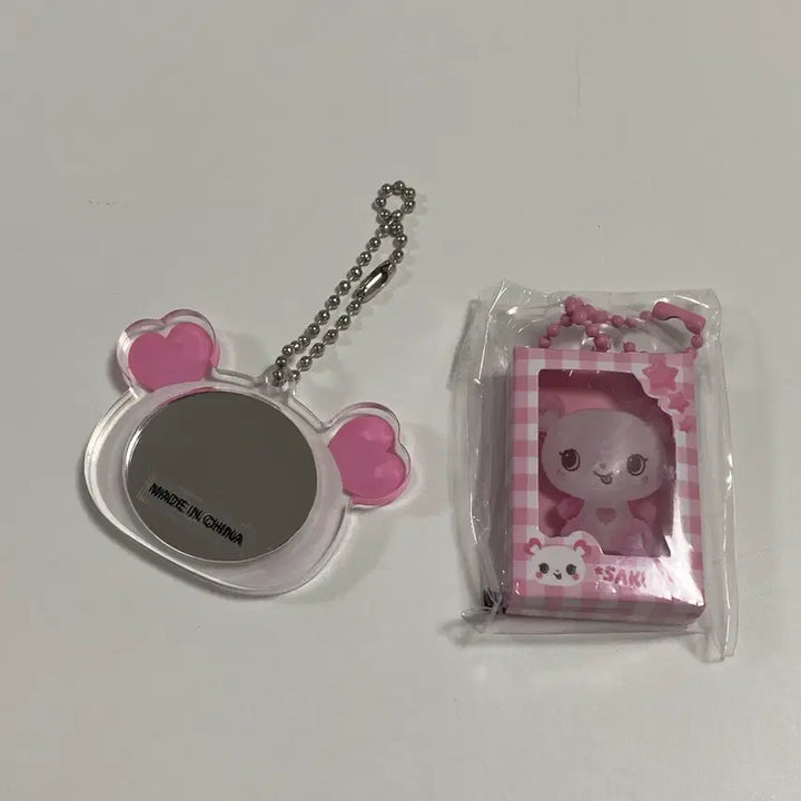 [BUNJANG] NCT WISH Sakuya Pang Mirror, Miniature Keyring Bundle Set / [당일발송] 엔시티 위시 사쿠야 팡 미러, 미니어처 키링 일괄