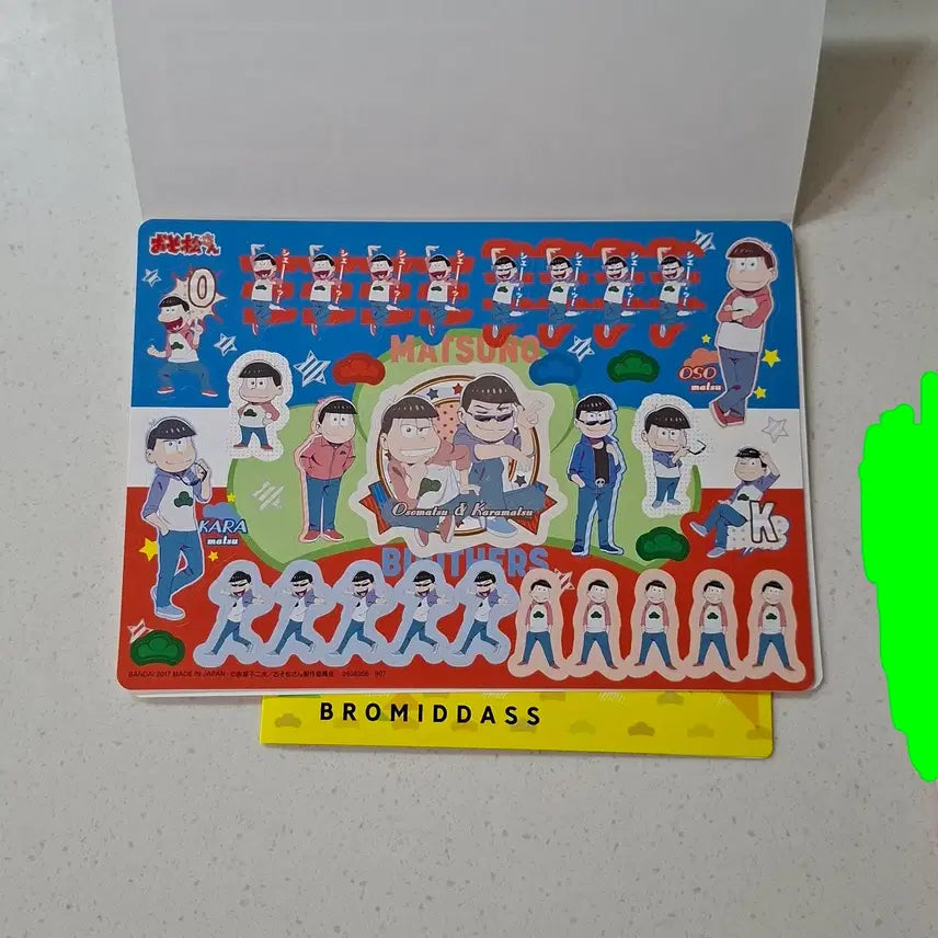 [BUNJANG] Osomatsu-san Bromide Sticker Bundle Set / 오소마츠상 브로마이드 스티커 일괄 오소마츠카라마츠쵸로마츠이치마츠쥬시마츠토도마츠 123456