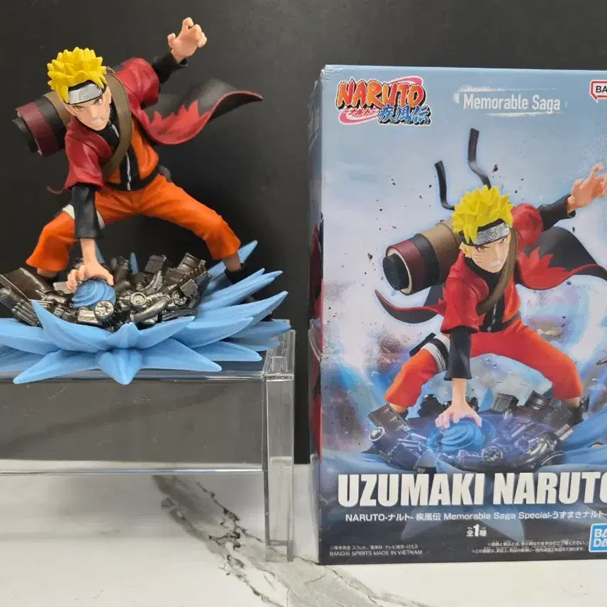 [BUNJANG] Naruto Shippuden Naruto Sage Mode Figure / 나루토 메모러블 사가 나루토 선인모드 피규어