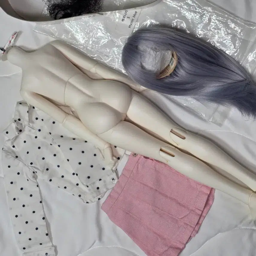 [BUNJANG] Little Monica MSD Whitening Body + Bloomey Veronica Doll / 리틀모니카 msd 미백바디+블루메 베로니카