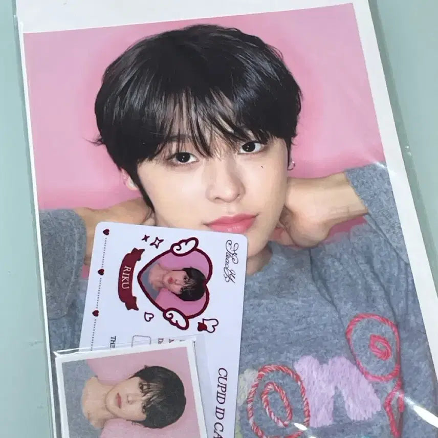 [BUNJANG] NCT WISH Riku Official Photo &amp; ID Card Set / 위시 리쿠 증사 아이디카드 세트