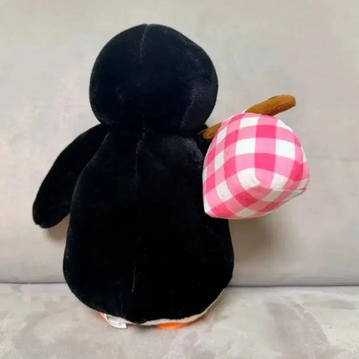 [BUNJANG] Pingu Plush Doll 27cm / 정품 핑구 보따리 스탠딩 27cm 중형 인형