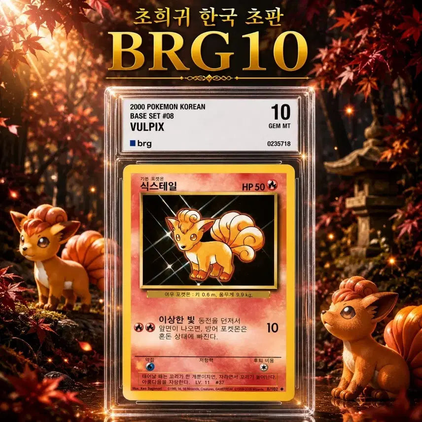 [BUNJANG] Six Tailed First Edition BRG10 POP1 Photocard / [ 초판 BRG10 POP1 전세계유일 ] 식스테일