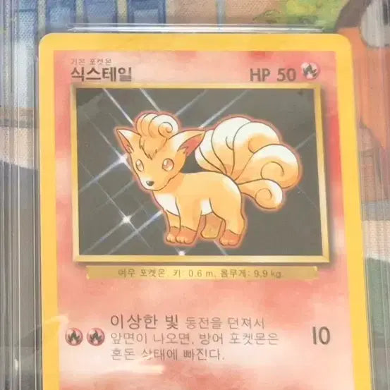 [BUNJANG] Six Tailed First Edition BRG10 POP1 Photocard / [ 초판 BRG10 POP1 전세계유일 ] 식스테일