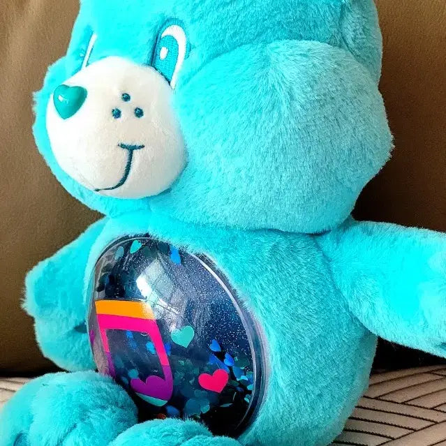 [BUNJANG] Care Bears Jelly Bear Plush Toy - Blue (New) / 케어베어 젤리베어 인형 블루(새상품)