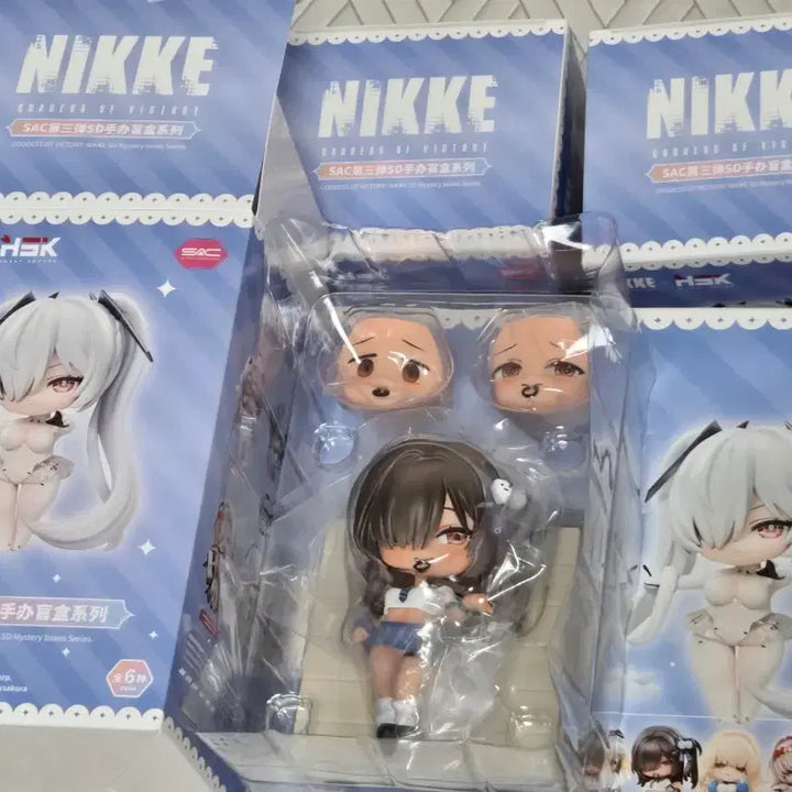 [BUNJANG] Hobby Sakura Nikke SD Figure Tia &amp; Naga / 하비사쿠라 니케SD 피규어 티아&amp;나가