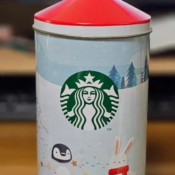 [BUNJANG] Starbucks Winter Tin Case Music Box / 스타벅스 윈터 틴케이스 오르골