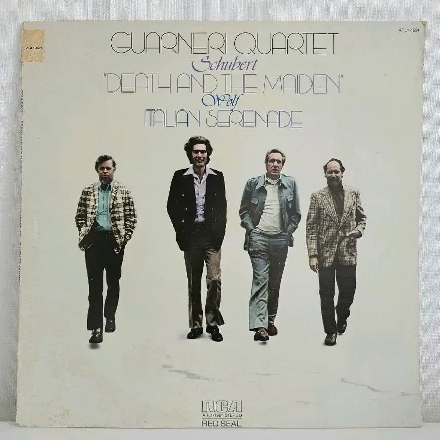 [BUNJANG] Schubert - Death and the Maiden / Wolf - Italian Serenade LP / 슈베르트- 죽음과 소녀/울프- 이탈리안 세레나데 LP