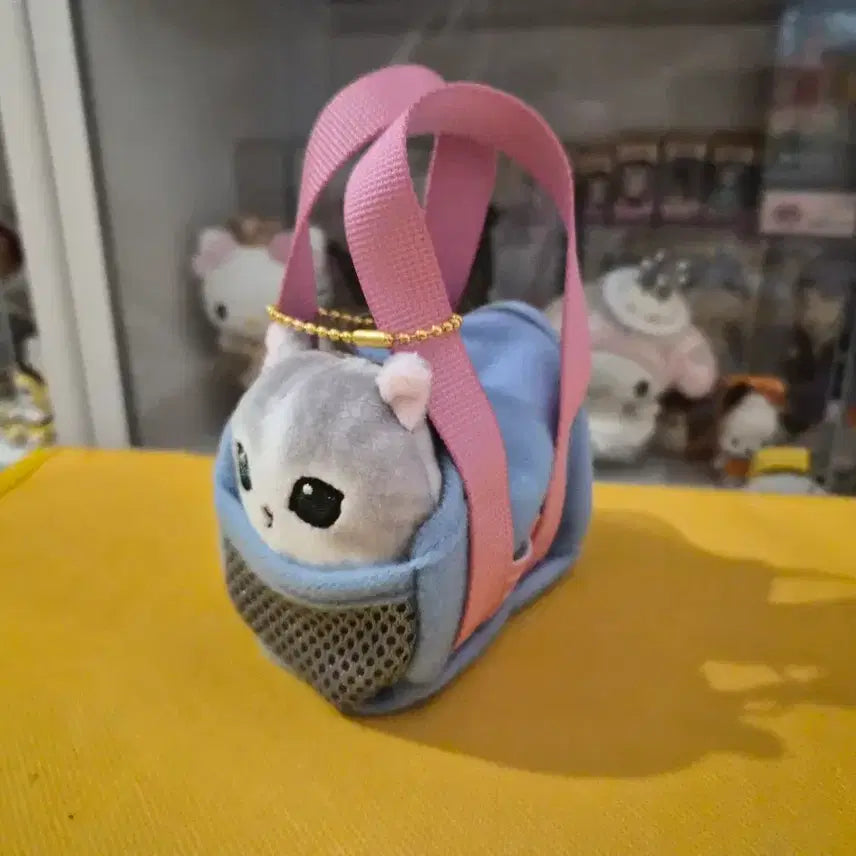 [BUNJANG] Mopse Sand Cat Plush Bag Charm / 모프샌드 인형 키링 가방