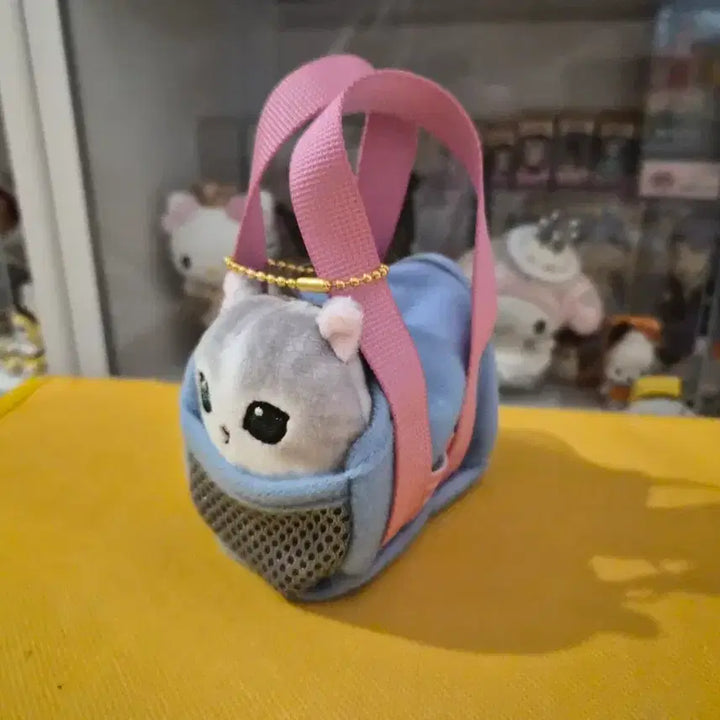 [BUNJANG] Mopse Sand Cat Plush Bag Charm / 모프샌드 인형 키링 가방
