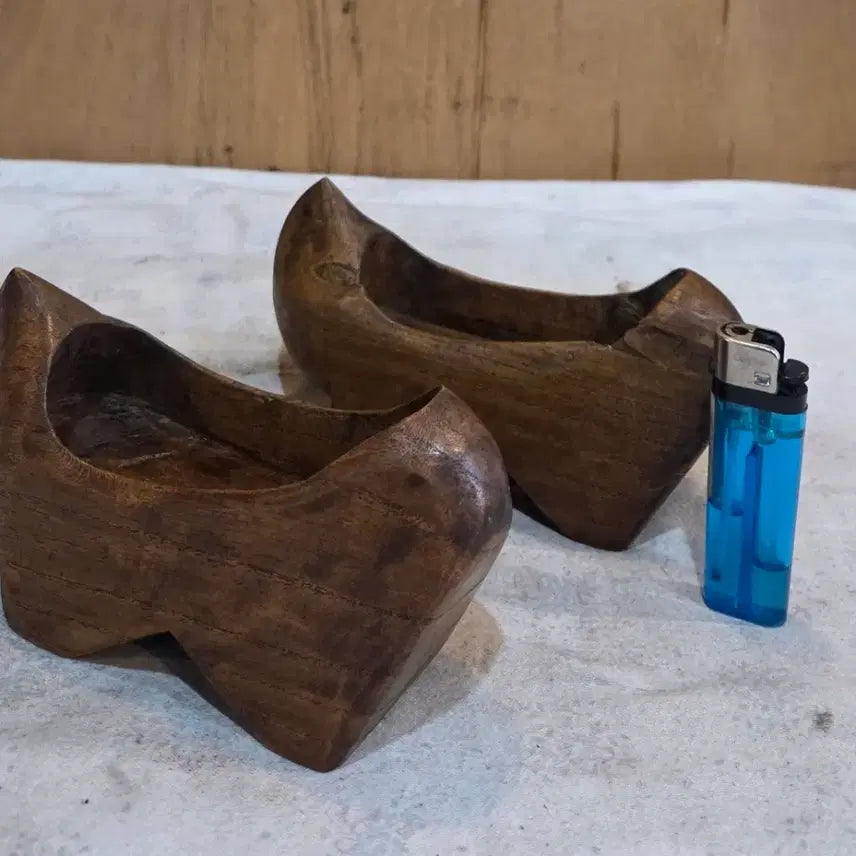 [BUNJANG] Antique Wooden Clogs / 땟물좋은 애기 나막신