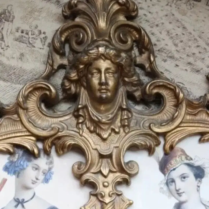 [BUNJANG] Antique French Bronze Painting Frame / 프랑스 앤틱 브론즈 명화 액자