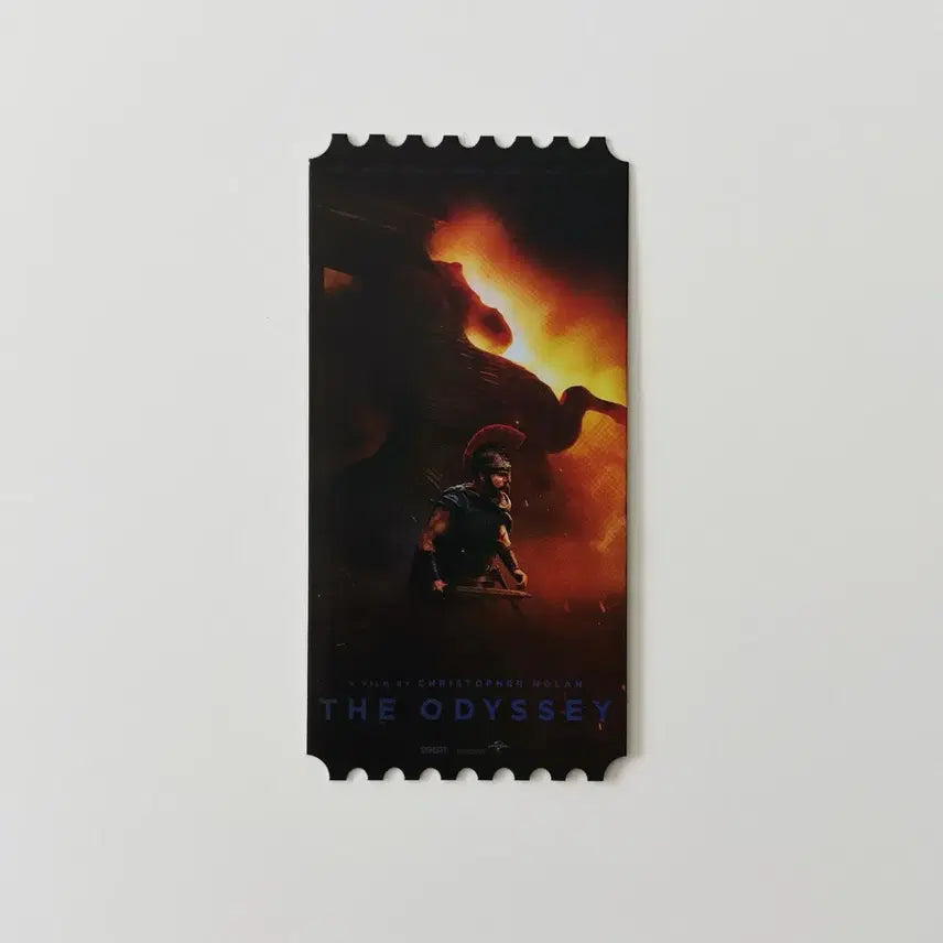 [BUNJANG] Odyssey Dolby Poster &amp; Original Ticket / 오디세이 돌비 포스터 &amp; 오리지널티켓