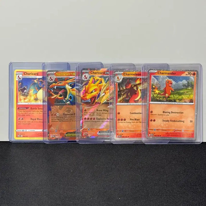 [BUNJANG] Charizard Line Promotional Cards Bundle Set (North American) / 초희귀 북미판 리자몽 리자드 파이리 세트(스월)