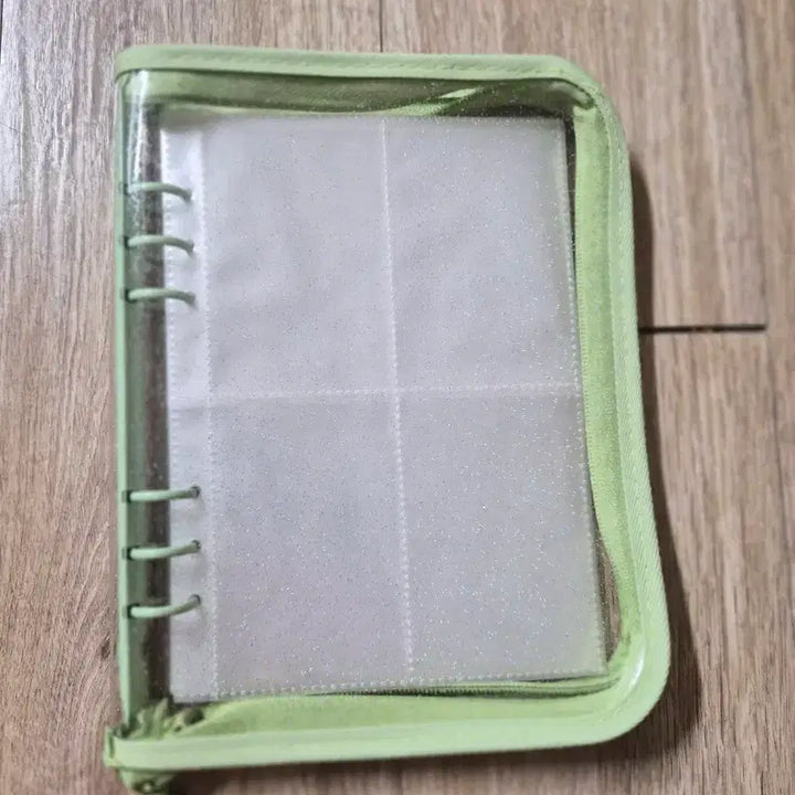[BUNJANG] Clear Glitter Photocard Binder / 투명 글리터 포토카드 바인더