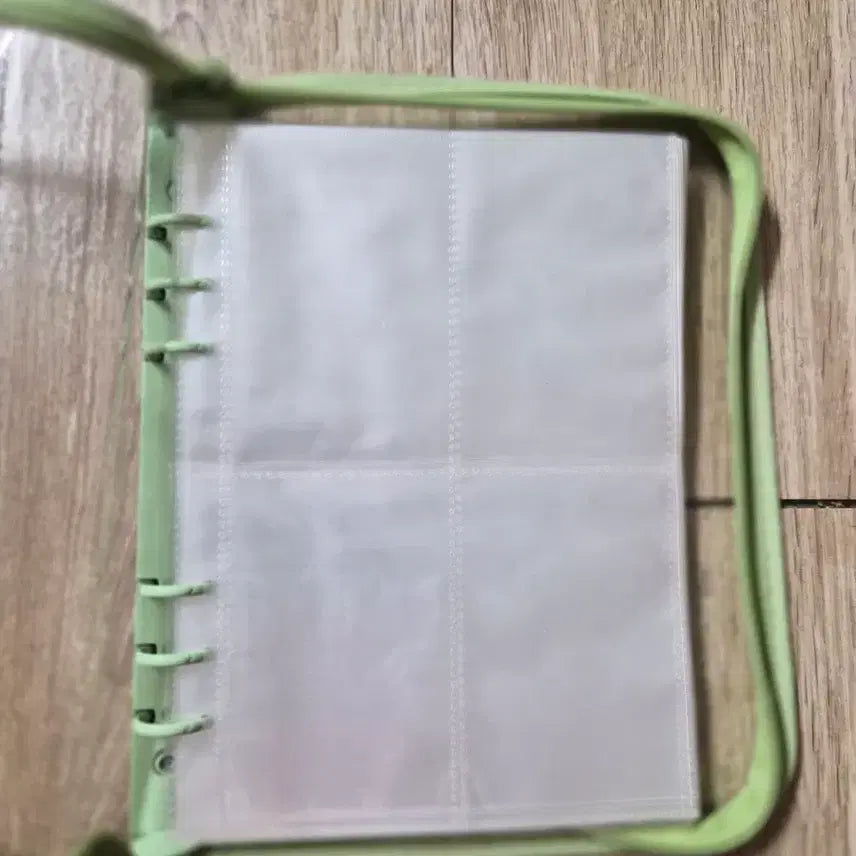[BUNJANG] Clear Glitter Photocard Binder / 투명 글리터 포토카드 바인더