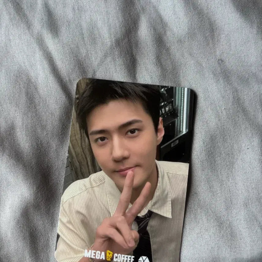 [BUNJANG] EXO Sehun Photocard / 엑소 메가커피 세훈 포카