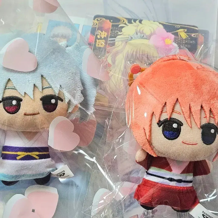 [BUNJANG] Gintama Chibi Gurumi Gintoki &amp; Kagura Bundle Set / 은혼 치비구루미 긴토키 카구라 일괄