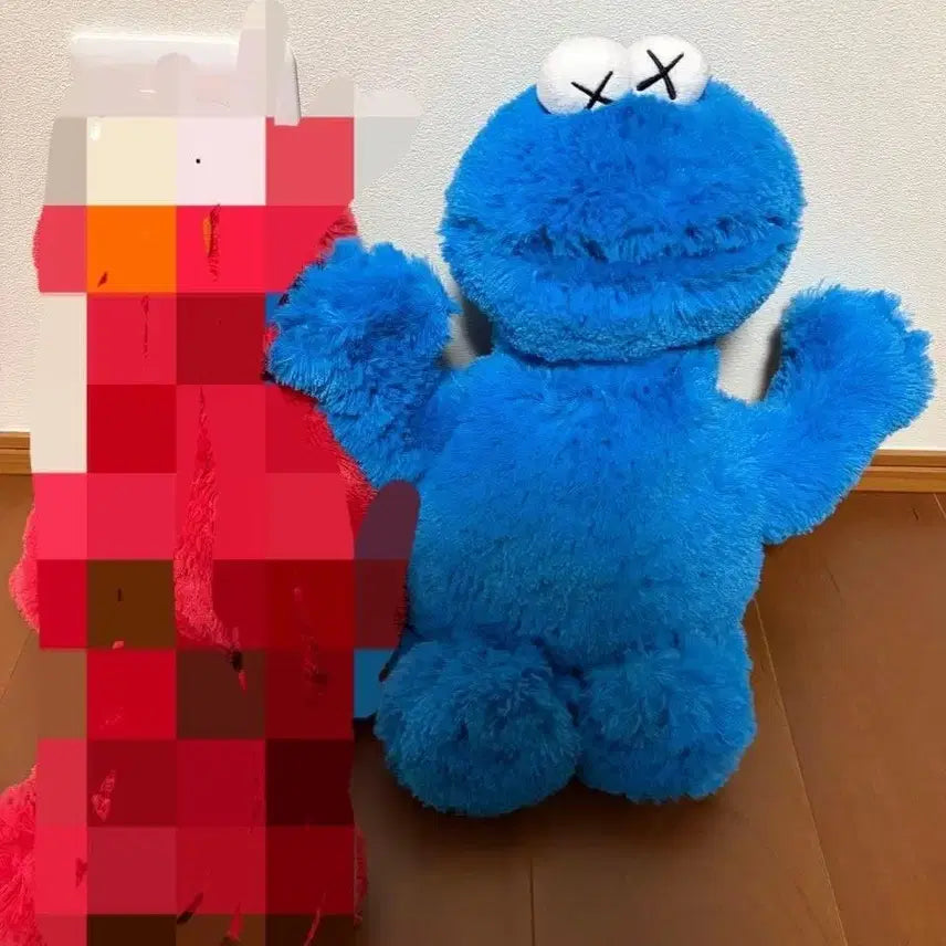 [BUNJANG] KAWS x Uniqlo Sesame Street Cookie Monster Plush / 카우스 유니클로 인형세세미스트리트 유니클로 쿠키몬스터