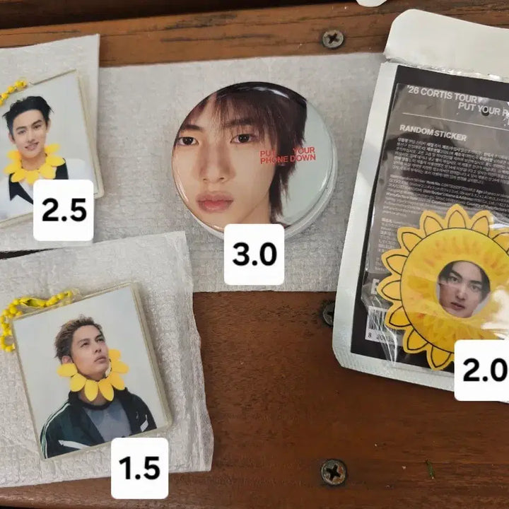 [BUNJANG] Kortis Lucky Draw Acrylic Keyring &amp; Smart Tok / 코르티스 팝업 럭드 럭키드로우 아크릴 키링 아크릴톡 스마트톡 양도