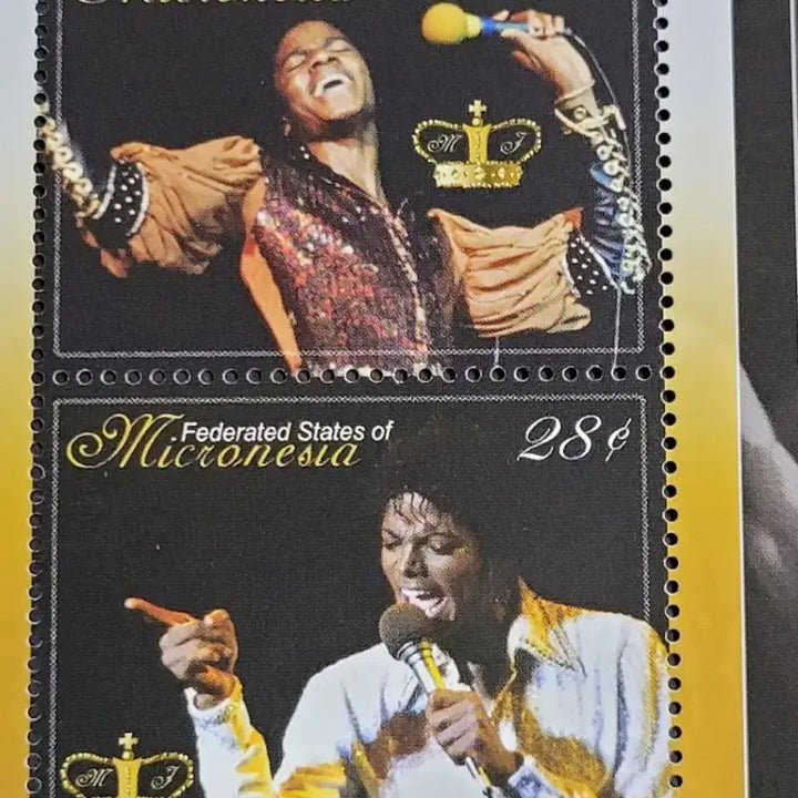 [BUNJANG] Michael Jackson Commemorative Stamp (Large) - In Memoriam / 2009년 미국 팝의 전설 마이클잭슨 추모기념 우표(대형)In Memoriam  Michael Jackson
