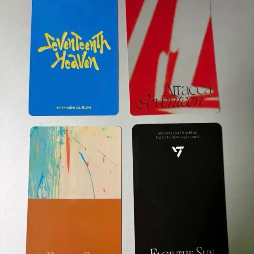 [BUNJANG] Seventeen Bundle Set Photocard / 세븐틴 포토카드, 비공굿 일괄