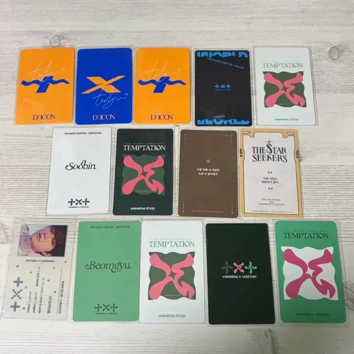 [BUNJANG] TXT Photocard Bundle Set / 투바투 포카 14장 일괄