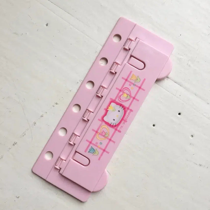 [BUNJANG] Hello Kitty 6-Hole Punch Vintage Diary / 헬로키티 다이어리 6공 펀치 타공 빈티지 고전 핑크