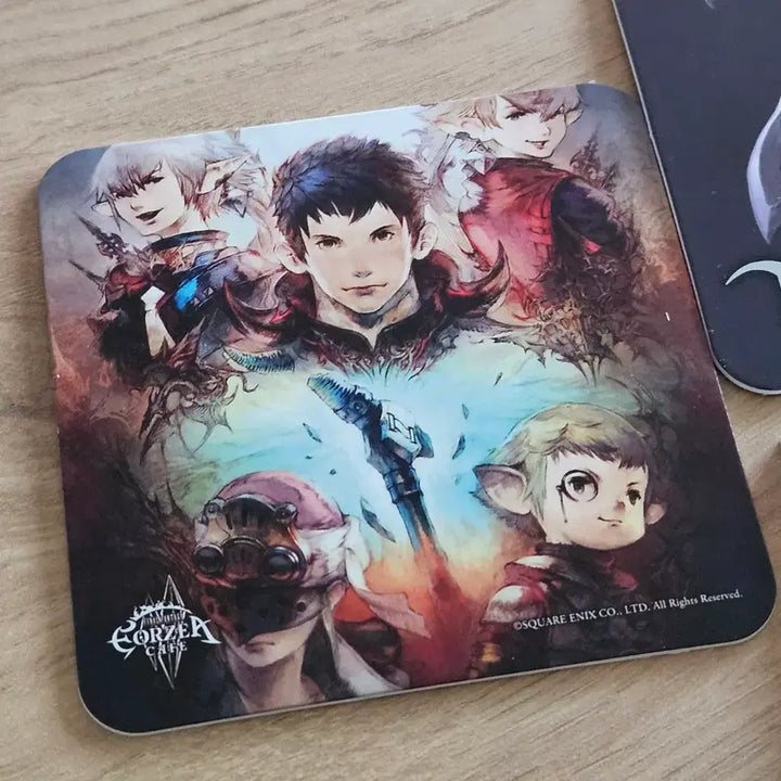 [BUNJANG] Final Fantasy XIV Japanese &amp; Korean Cafe Goods Set / 파이널 판타지14 일본&amp;한국 카페 굿즈 세트