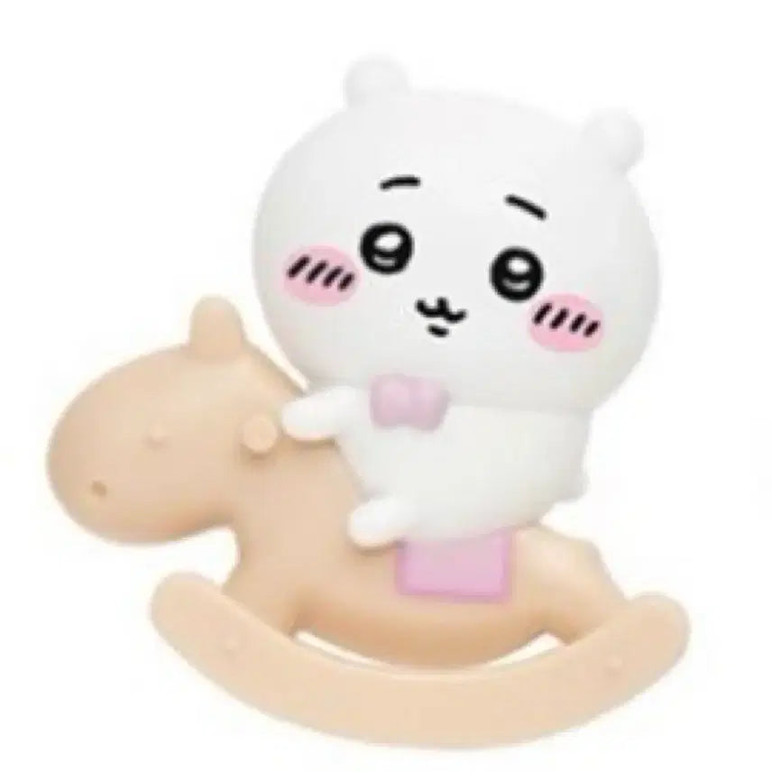 [BUNJANG] Chiikawa Rocking Horse Figure / 치이카와 목마 흔들흔들 피규어 팝니다