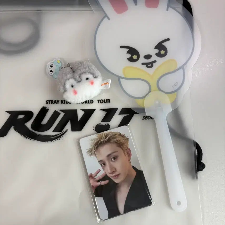[BUNJANG] Stray Kids RUN IT Concert Entrance Gift Bundle Set (Sealed) / 스키즈 콘서트 입장 기프트 일괄 미개봉