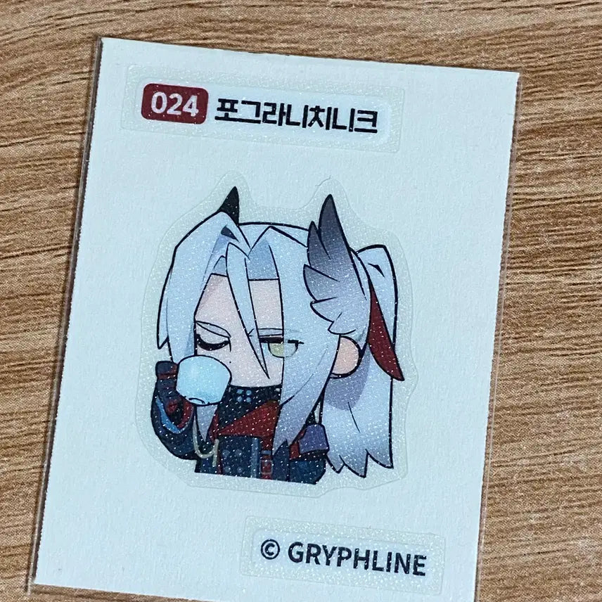 [BUNJANG] Arknights Endfield Fogranichni Ttibu Ttibu Seal / [엔드필드] 024 포그라니치니크 띠부띠부씰 / GS25 콜라보 명일방주 엔드필드