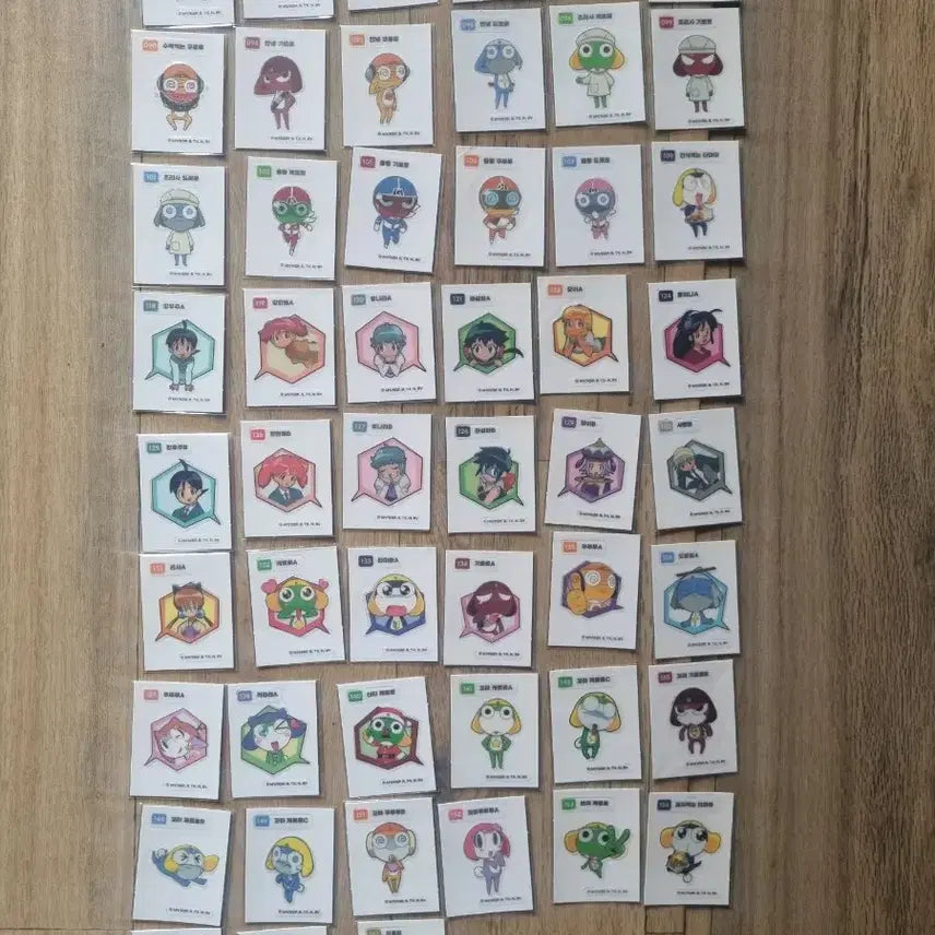 [BUNJANG] Keroro Season 2 Sticker Set / 케로로 시즌2  띠부씰