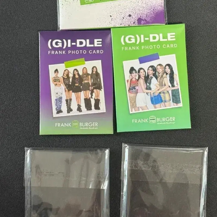 [BUNJANG] (G)I-DLE Frank Burger Photocard 3-Set / (여자)아이들 프랭크버거 포토카드 3종 세트