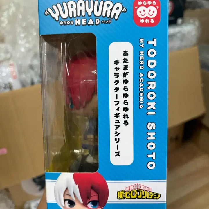 [BUNJANG] My Hero Academia Todoroki Shoto Bobblehead Figure / 나히아 유라유라 헤드 토도로키 쇼토 보빙헤드 피규어